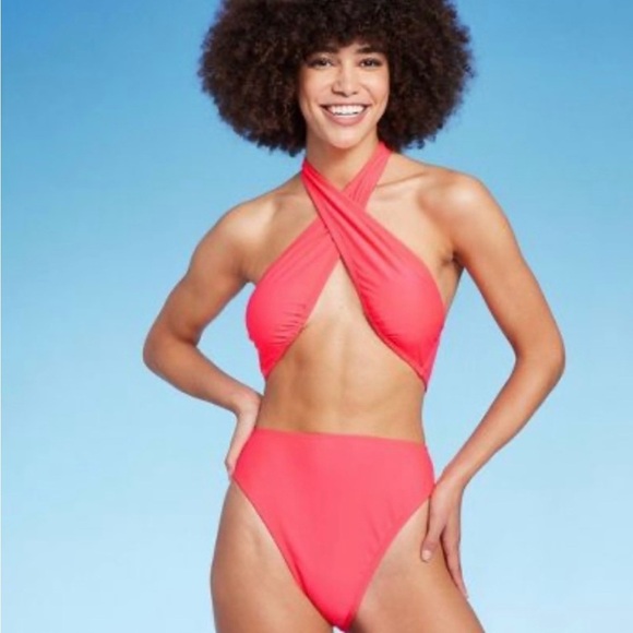 NWT Wild Fable Size S(4-6) One-Piece Swimsuit - Picture 1 of 7